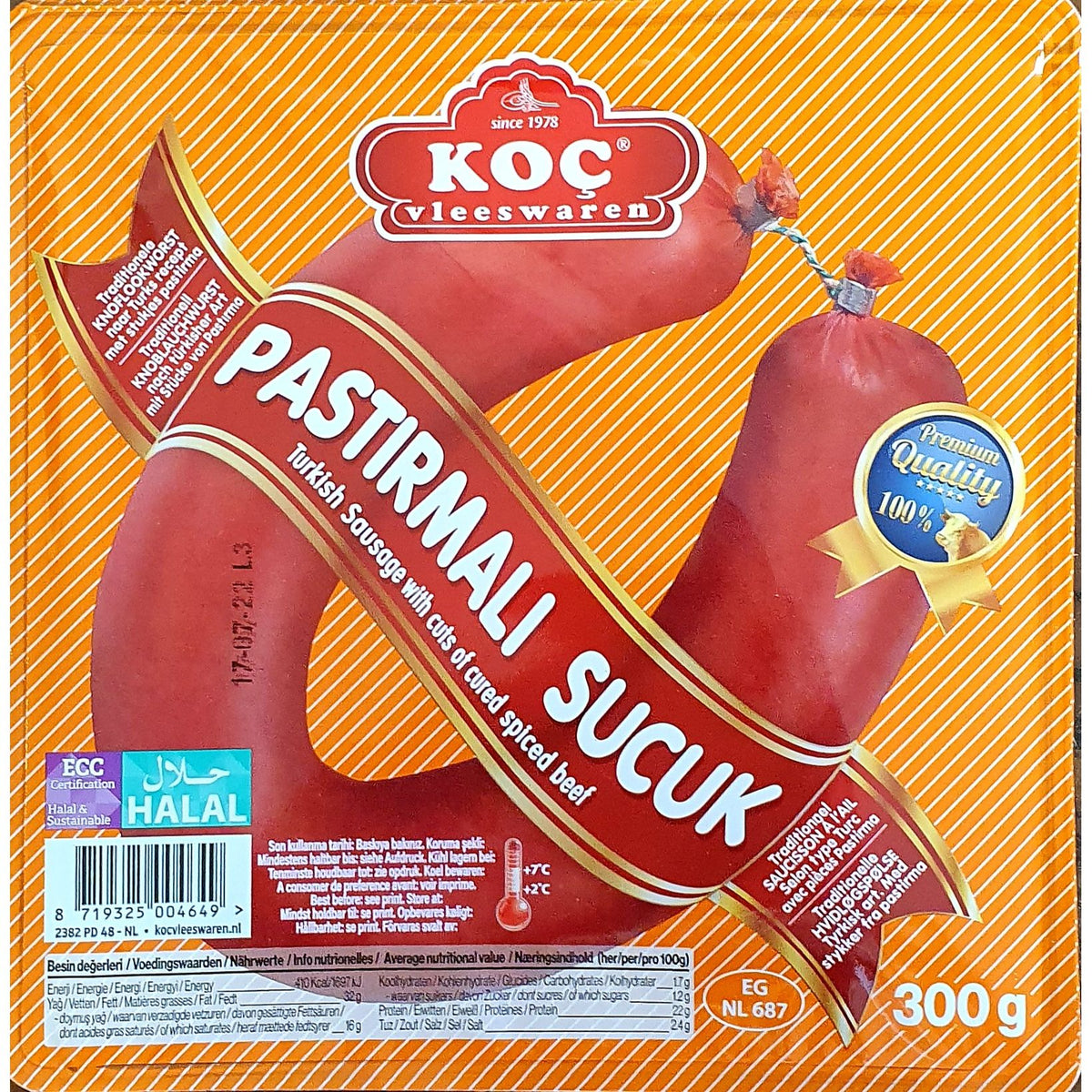 Koc pastirmali sucuk 300GR