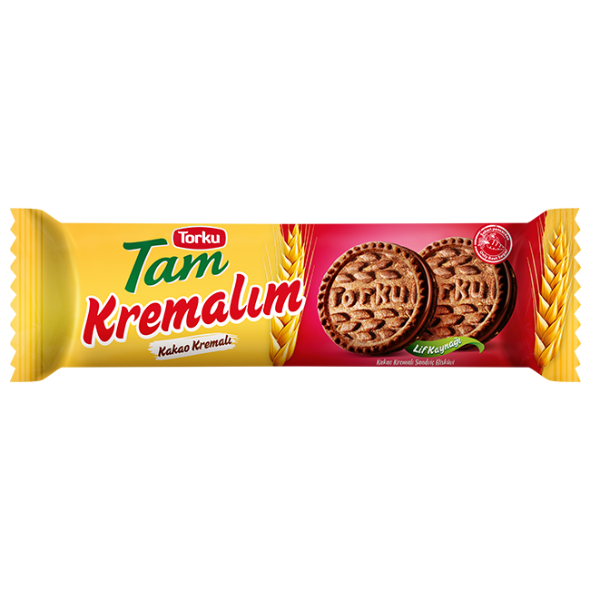Torku tam kremalım kakao kremalı bisküvi 83GR