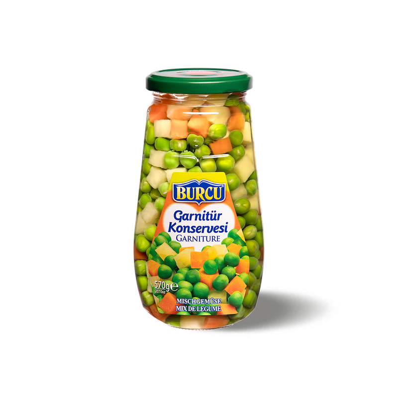 Burcu Garnitur Konserve Cam 570g