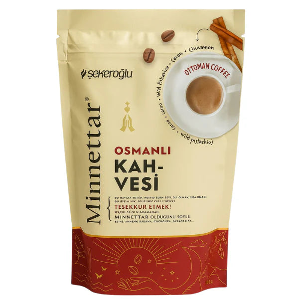 Sekeroglu Minnettar Ottomaanse Koffie 165GR