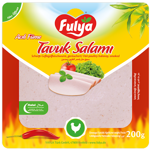 Fulya Dilim Salam Tavuk Acili 200g