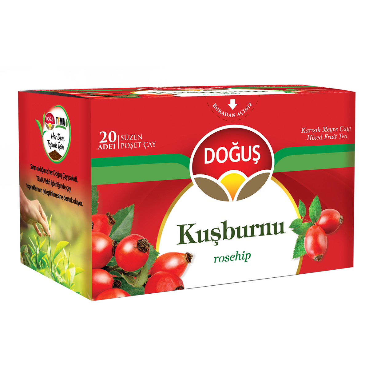 Dogus Rozenbottelthee 20ST