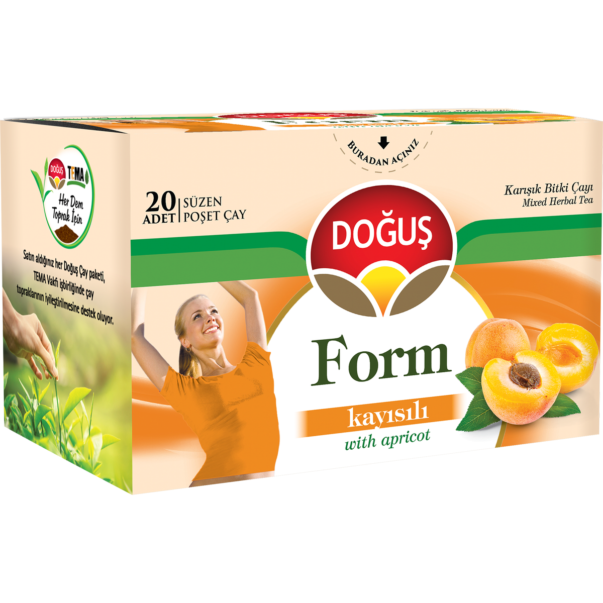 Dogus Form Thee Met Abrikoos 20ST