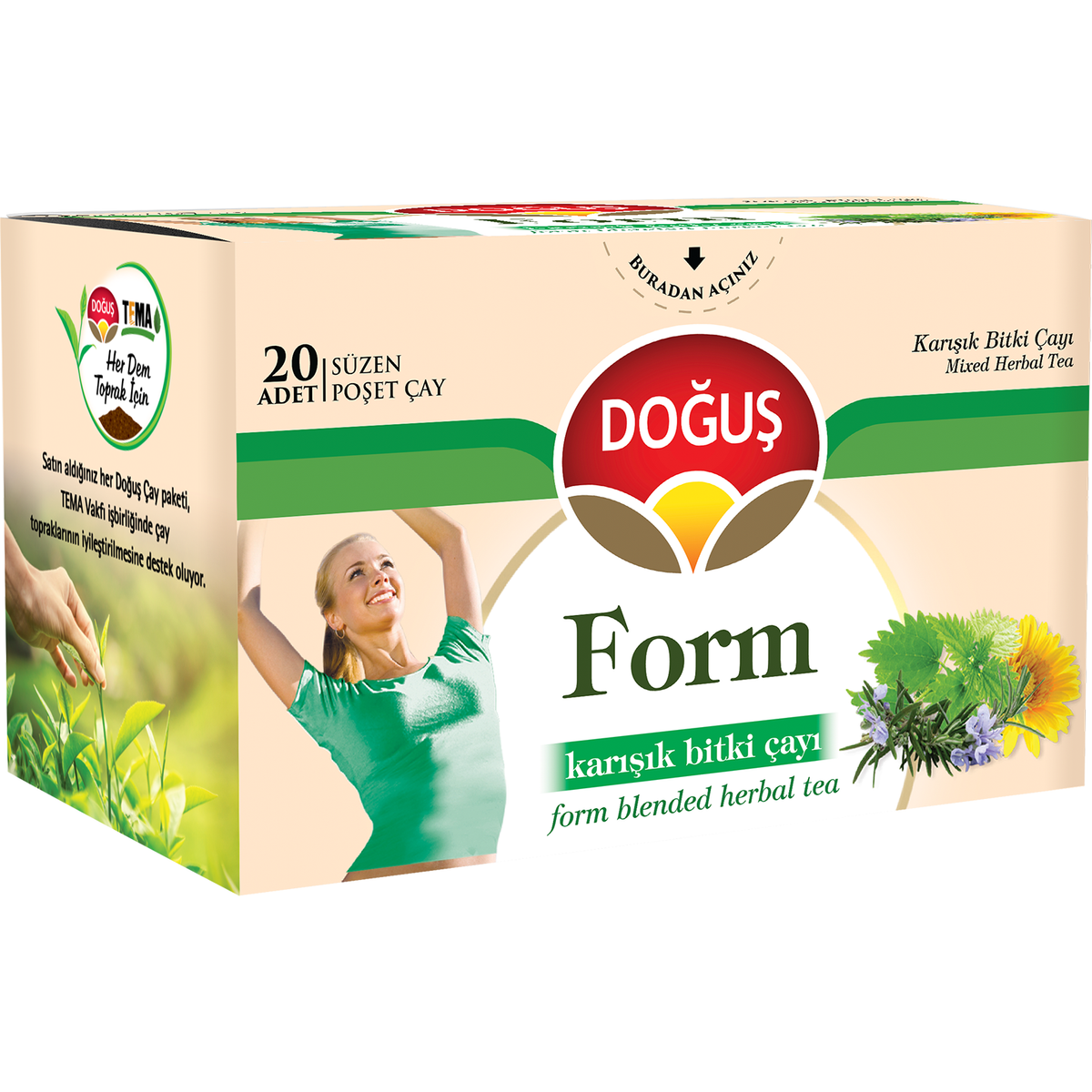 Dogus Form Gemengde Kruidenthee 20ST