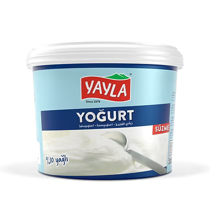 Yayla suzme yogurt %10 vet 2kg