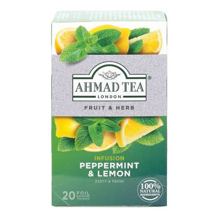 Ahmad tea peppermint& lemon 20x2g
