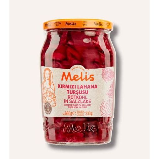 Melis kirmizi lahana tursu 660GR