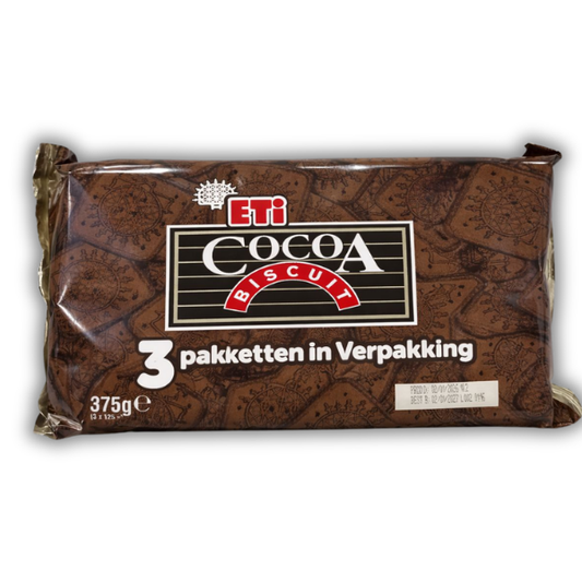 Eti cacoa biscuit 3st 375g