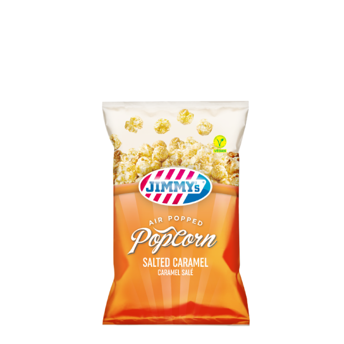 Jimmy's popcorn caramel seasalt 150GR