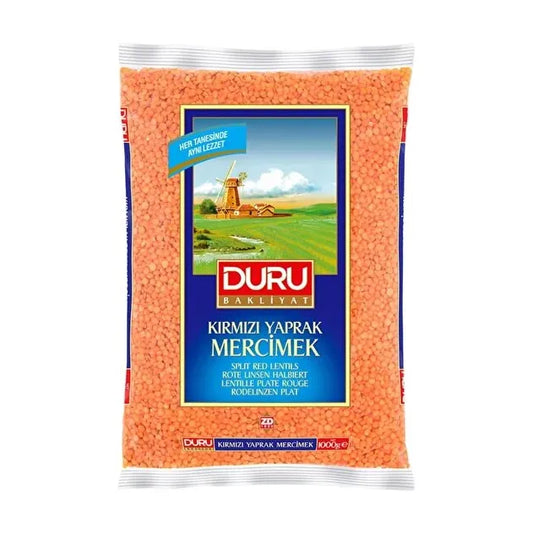Duru Yerli Rode Linzen Zonder Schil 1KG