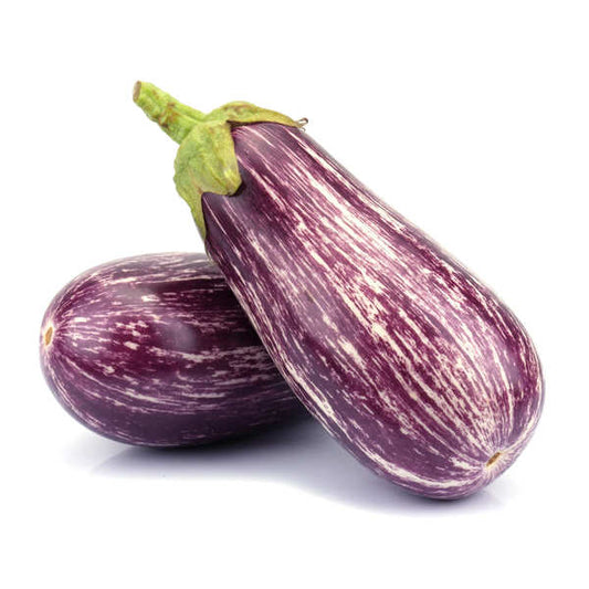 Aubergine graffiti