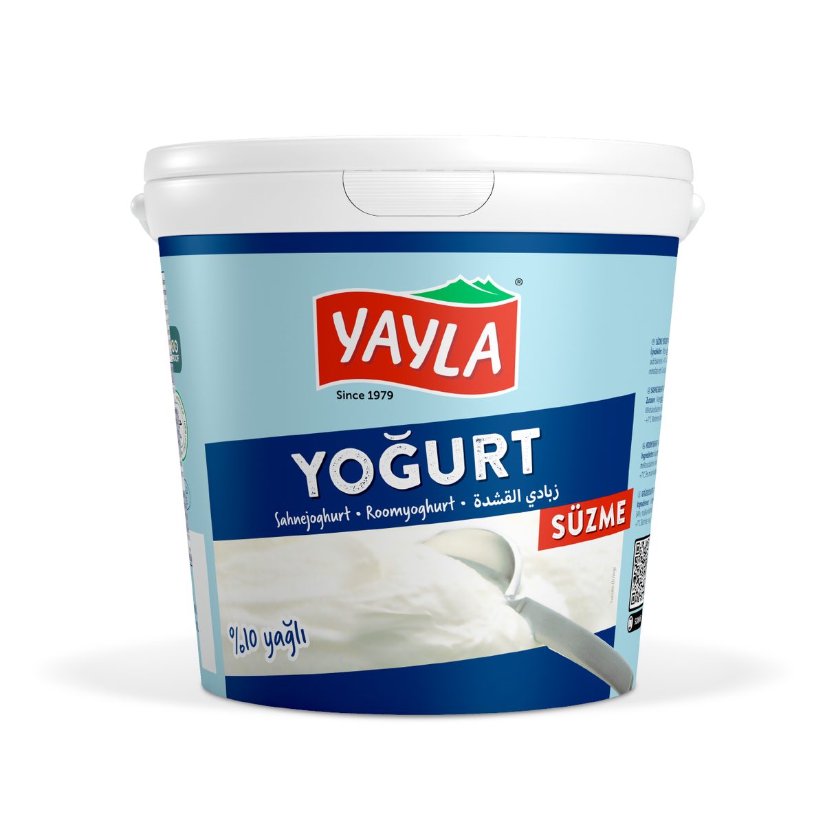 Yayla Yogurt Suzme 10% 5KG