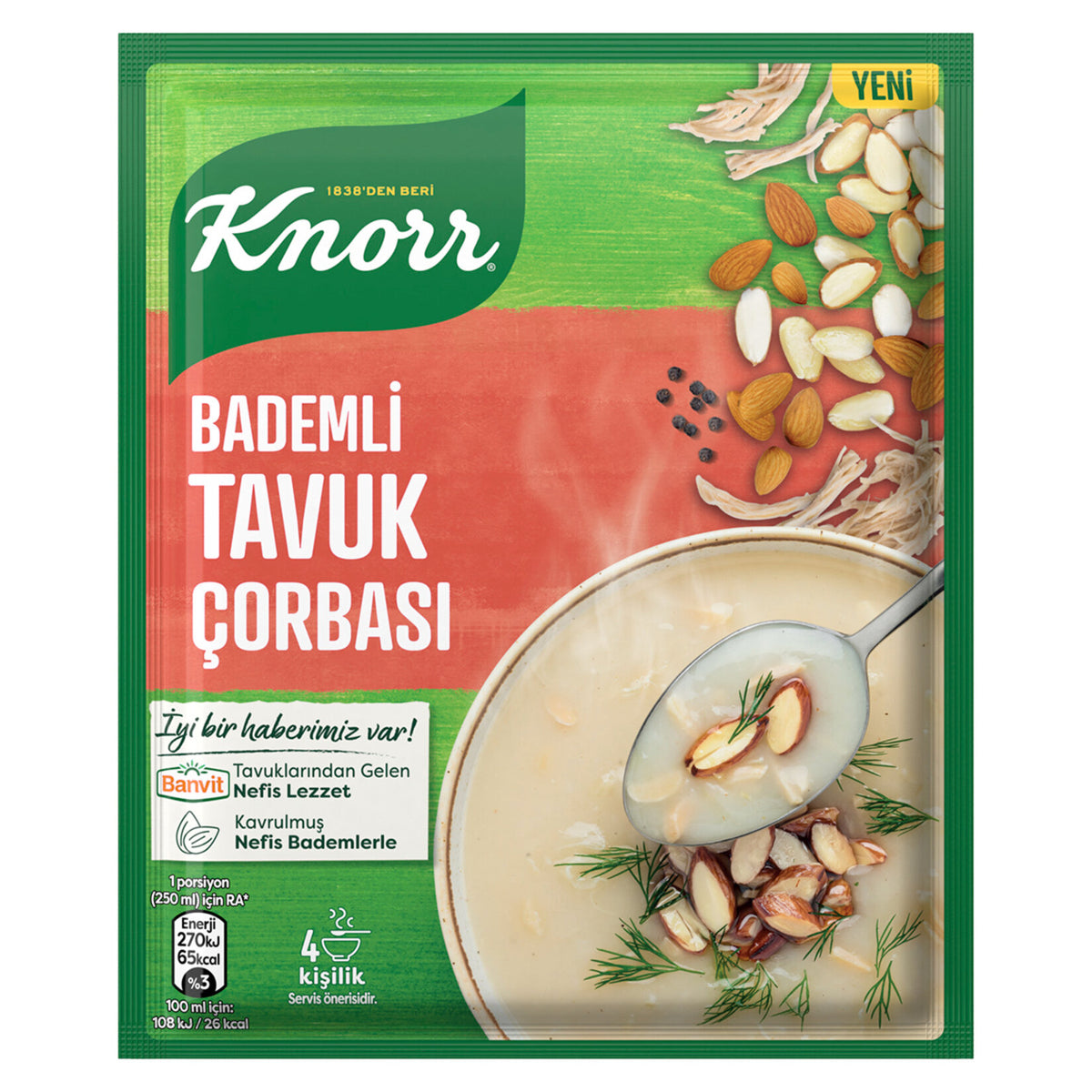 Knorr Bademli Tavuk Corbasi
