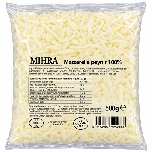 MIHRA MOZERELLA GERASPT 100% 500GR