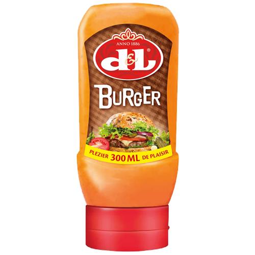 D&L burger sauce 300 ml knijpfles