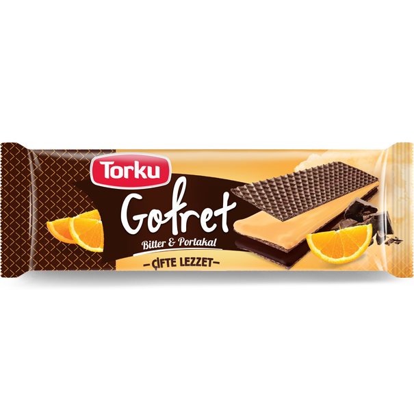 Torku Wafel Met Pure Chocolade En Sinaasappel 142GR