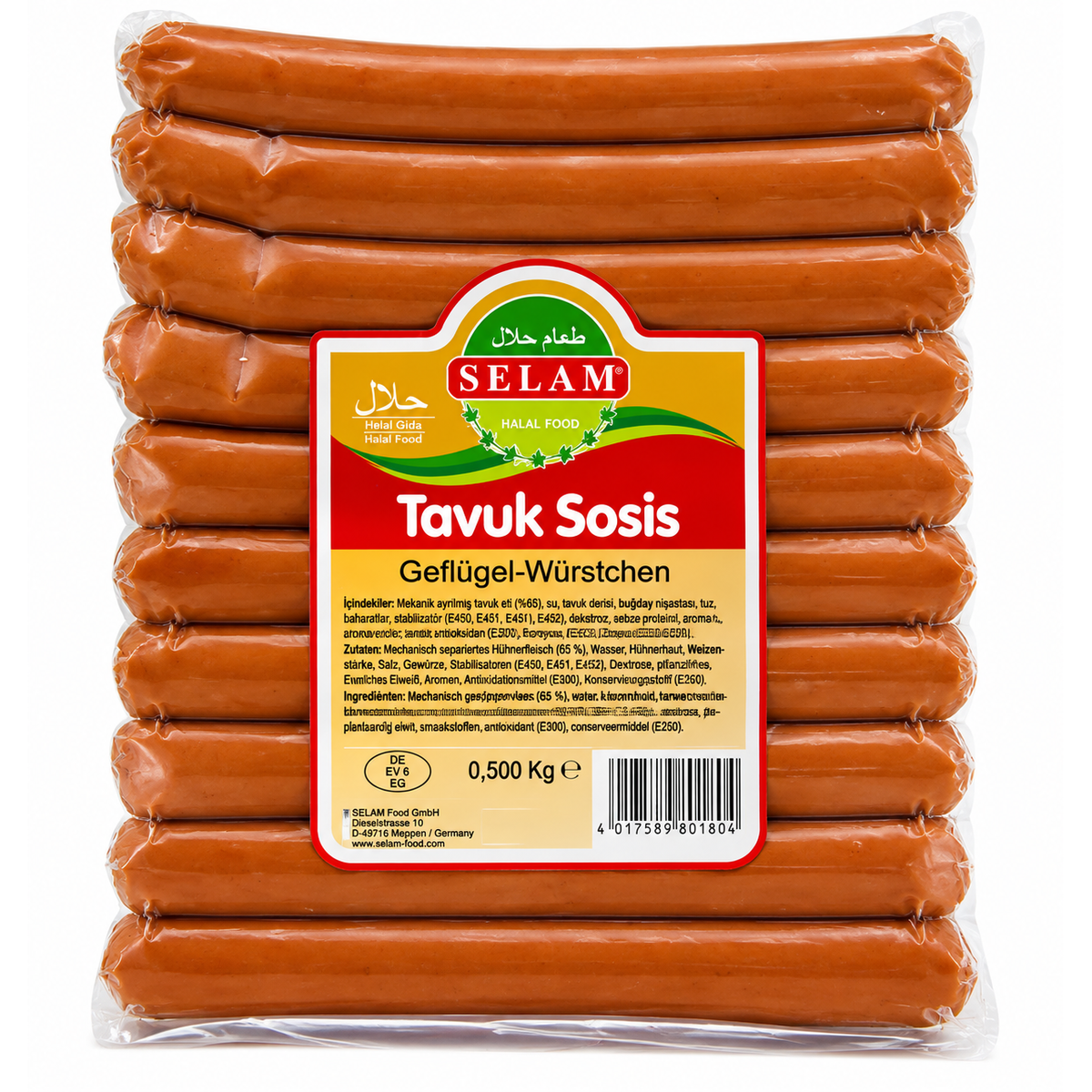 Selam tavuk sosis 400GR