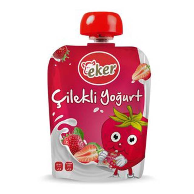 Eker puding cilekli 65GR