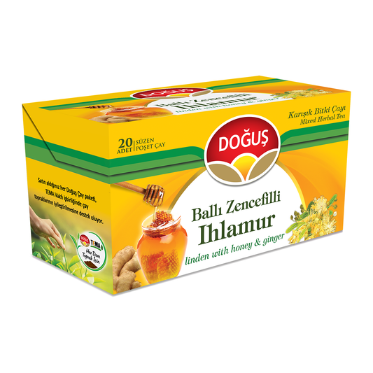 Dogus Lindebloesemthee Met Honing En Gember 20ST