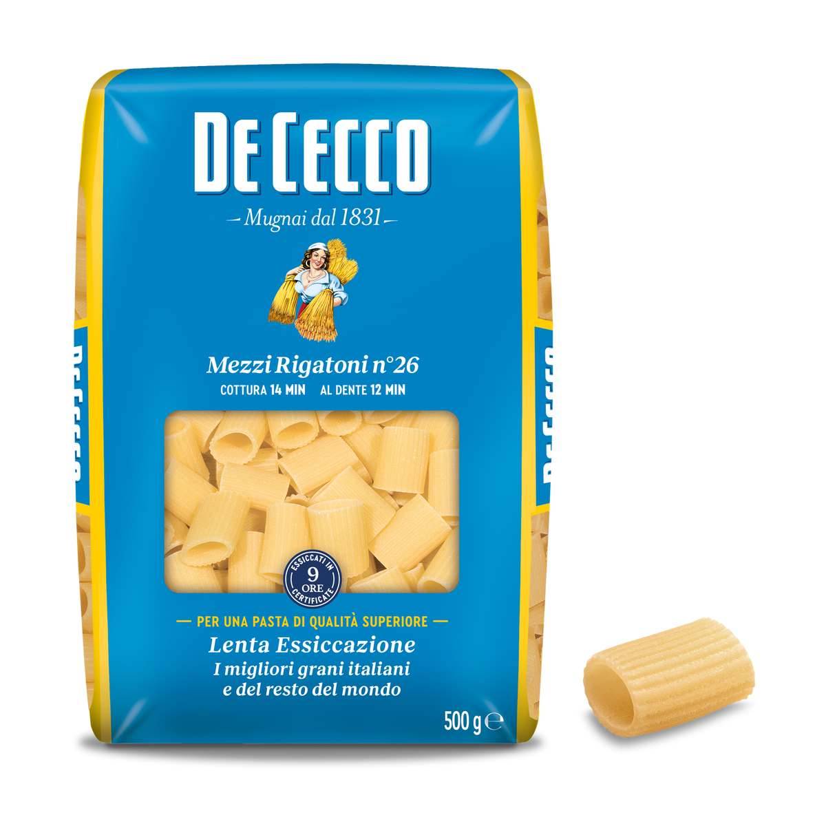 De Cecco Makaroni Rigatoni n° 24 500GR