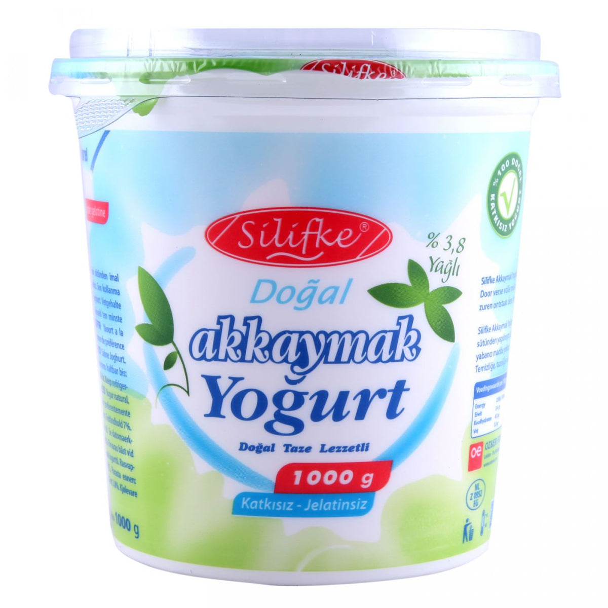 Silifke Akkaymak Yogurt 3.8% 1kg