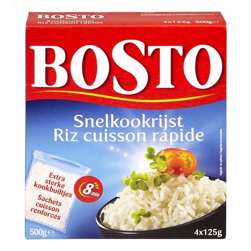 Bosto snelkookrijst 500GR