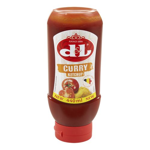 D&l curry ketchup 440ml