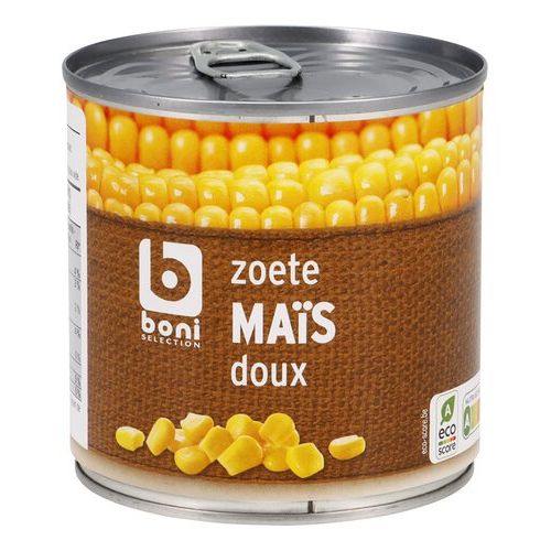 Boni zoete mais  330 g bliks