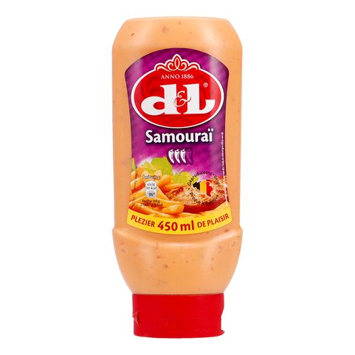 D&l samourai spicy knijpfles 450ml