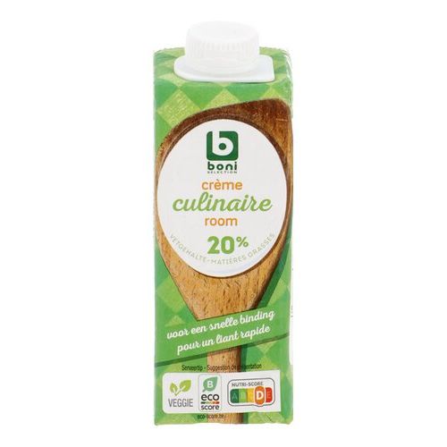 Boni room-creme culinaire 25 cl %20 v.g