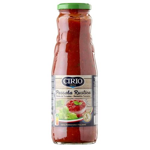 Cirio passata rustica basilico 680GR