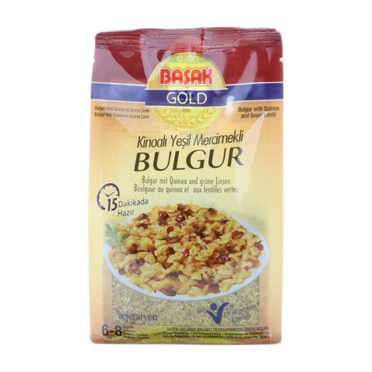 Basak bulgur kinoali yesil mercimek 360GR