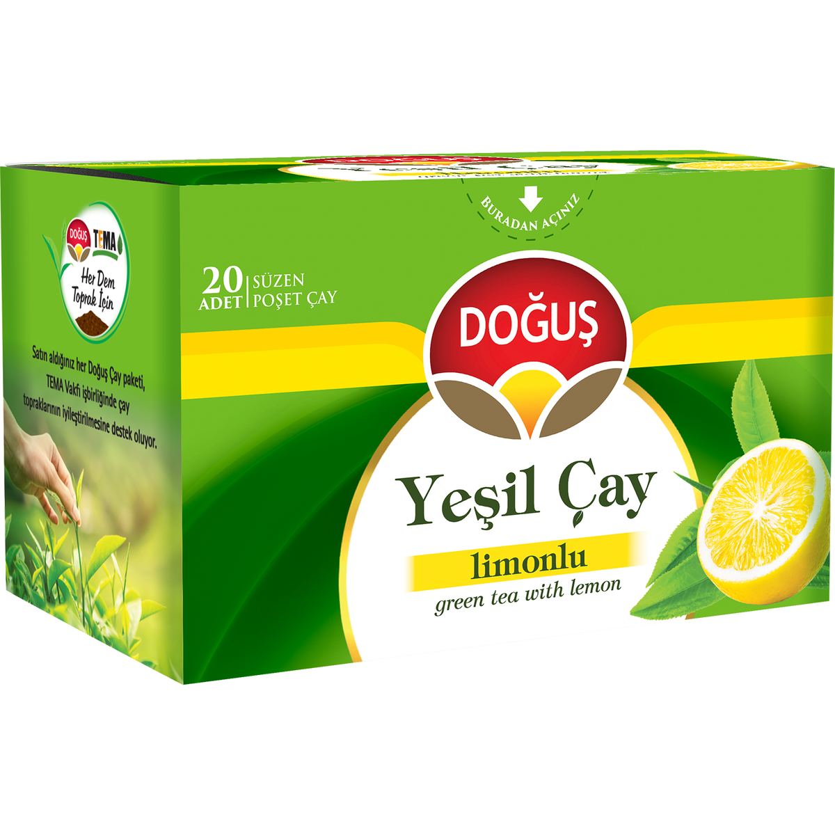 Dogus Groene Thee Met Citroen 20ST