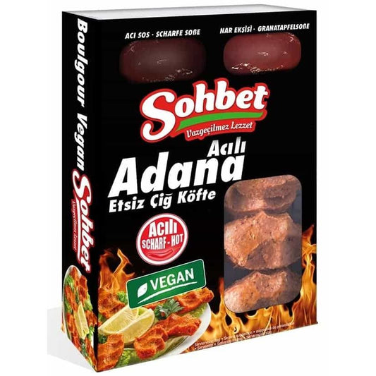 Sohbet etsiz acili cig kofte 340GR