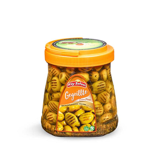 Koy Sefasi yesil izgara zeytin 600GR pet