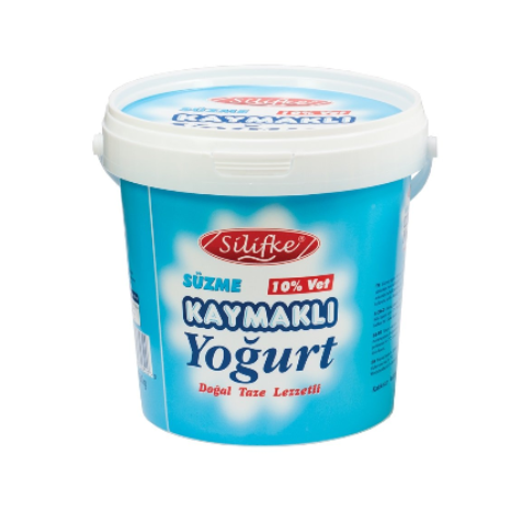 Silifke kaymakli yoghurt suzme 10% vet 1kg