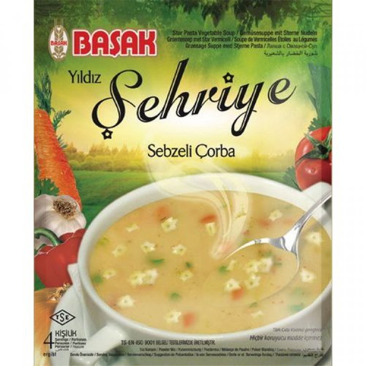 Basak Groentesoep Met Sterpasta